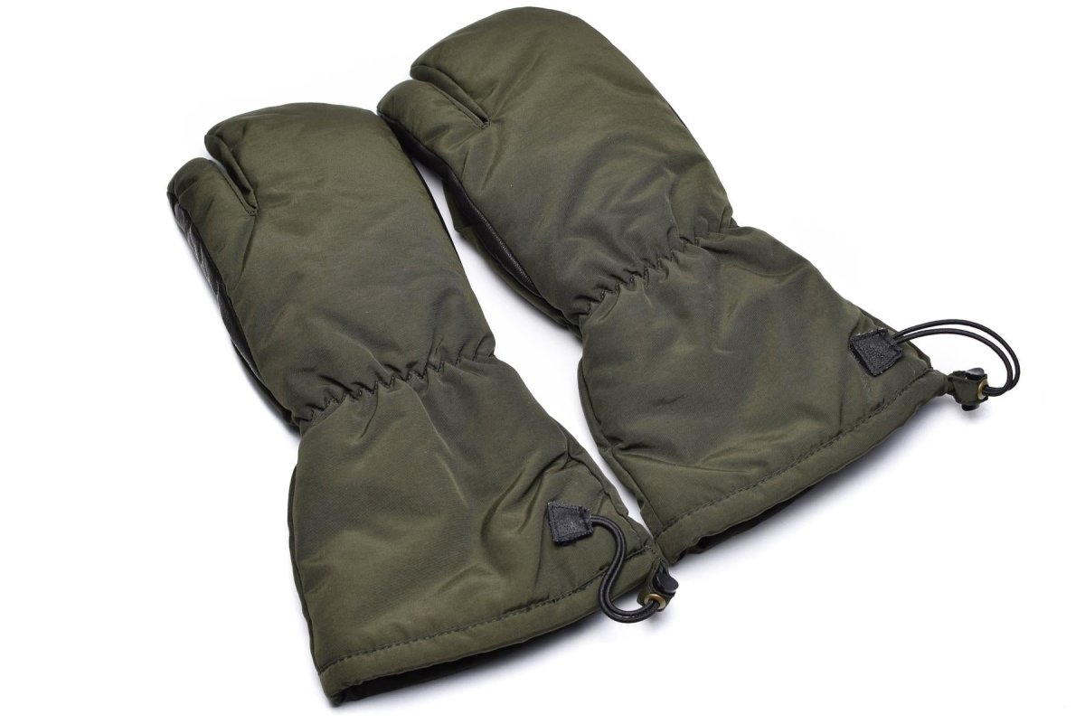 Guantes de los dedos del ejército danés genuino guantes Syna-Tex OD NUEVO