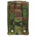 Cantina del ejército holandés genuino W Pouch y Copa de acero inoxidable Tapa Tapa DPM CAMO MOLLE
