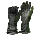 Guantes de combate del ejército holandés genuino de cuero Fibra de aramida Airfibera Aérea Nomex Od