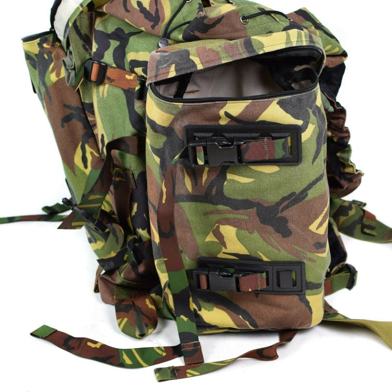 Genuine holandés del ejército holandés DPM Woodland Combat Rucksack Mochila 40L Tactical Daypack