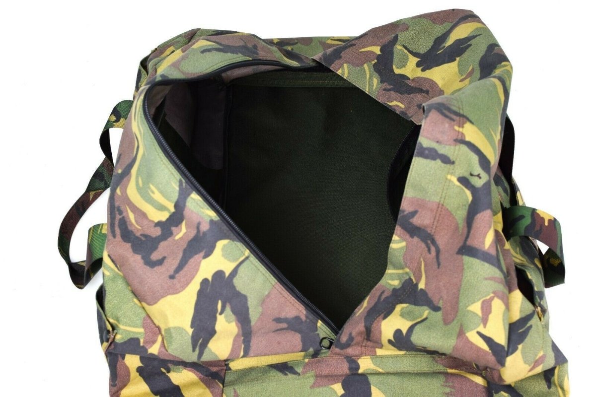 Genuine holandés DPM DPM Woodland Woodly Bag Bag Pouch Pack Duffel Mochila