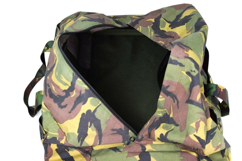 Genuine holandés DPM DPM Woodland Woodly Bag Bag Pouch Pack Duffel Mochila