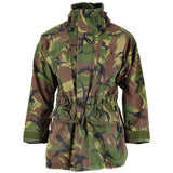 Parka de combate bilaminada impermeable auténtica del ejército holandés camuflaje DPM