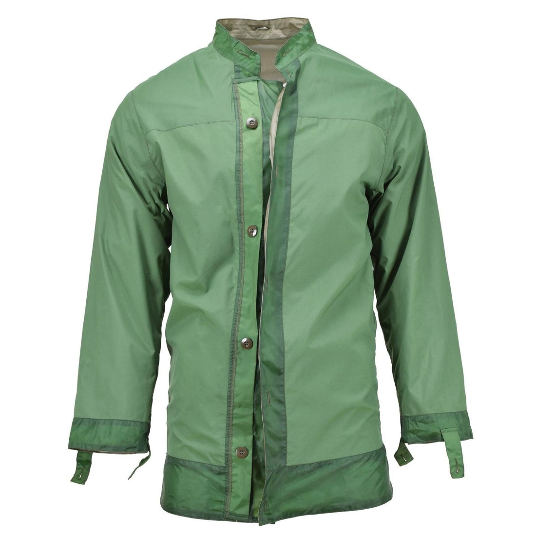 Genuino ejército holandés Olive OD Parka Liner impermeable PTFE Combat Jacket Military