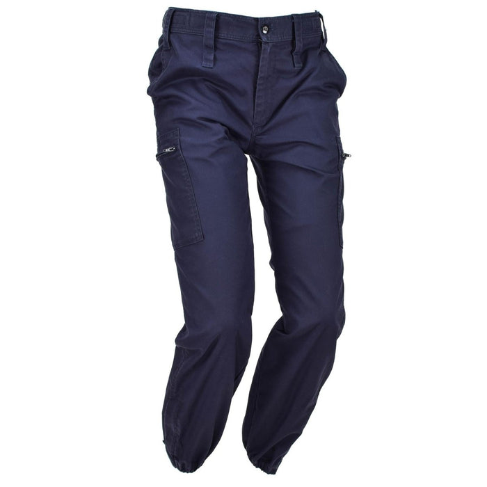 Pantalones genuinos del ejército holandés pantalones de misión táctica militar de combate azul - GoMilitar