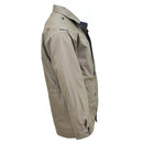 Genuine Dutch army parka with liner officer coat jacket Khaki buttoned pockets - GoMilitar