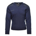 Genuino jersey del jersey de suéter de excedente de costilla de la costilla del ejército holandés holandés