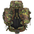 Genuine holandés mochila del ejército DPM Combate de bosque mochila 60L Tactical Daypack