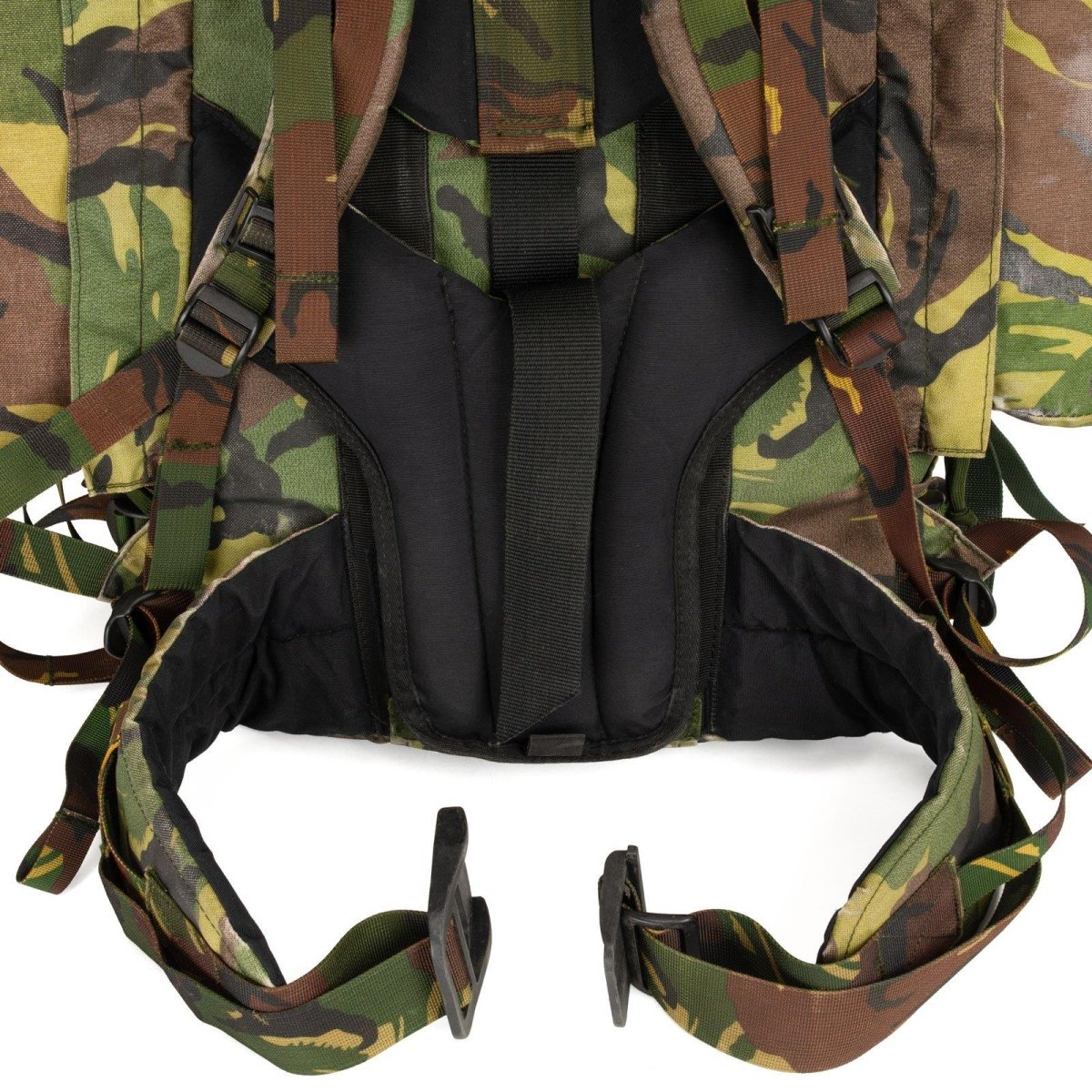 Genuine holandés mochila del ejército DPM Combate de bosque mochila 60L Tactical Daypack