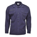 Camisas del ejército holandés genuinas Jacket de uniforme de mangas largas Azul marina Surplus militar