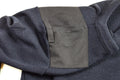 Genuino Sétero del Ejército Holandés Jumper Blue Military Jugar Oficial de cuello redondo