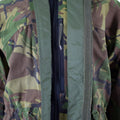 Parka de combate bilaminada impermeable auténtica del ejército holandés camuflaje DPM