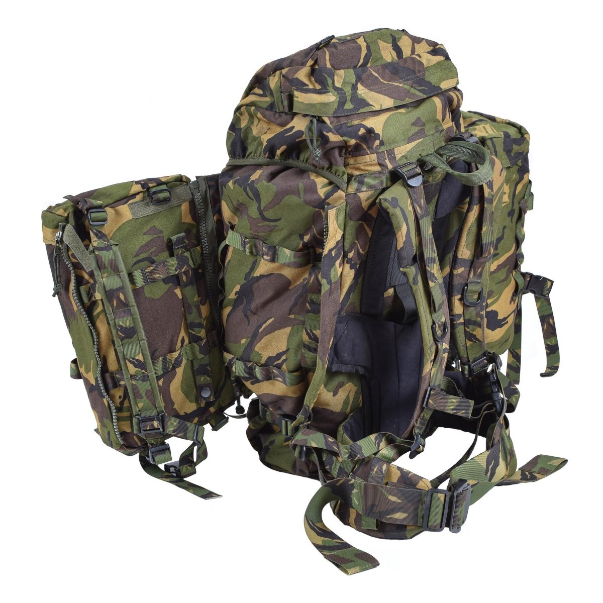Mochila militar holandesa genuina DPM Patrón de mochila Combat 60L Táctico Táctico