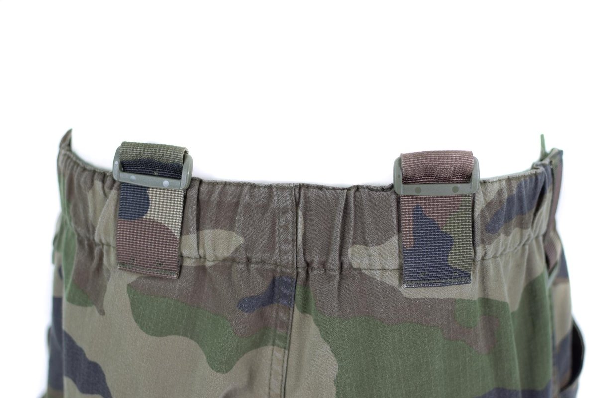 Pantalones de combate genuinos del ejército francés CCE Camuflaje de camuflaje Ripstop