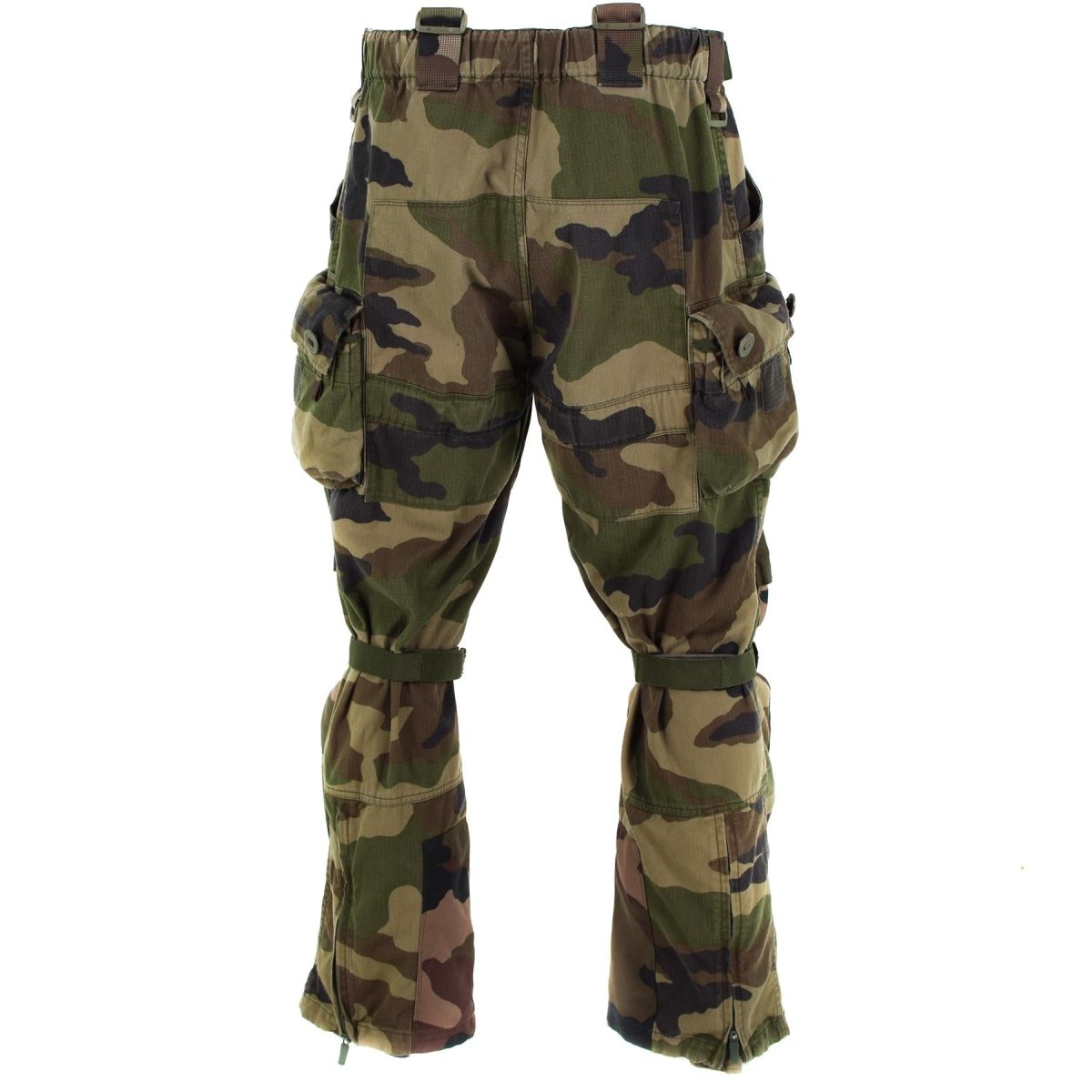 Pantalones de combate genuinos del ejército francés CCE Camuflaje de camuflaje Ripstop