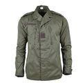 Genuino ejército francés F2 Combat Jacket Problema militar Camisa excedente Olive OD NUEVO