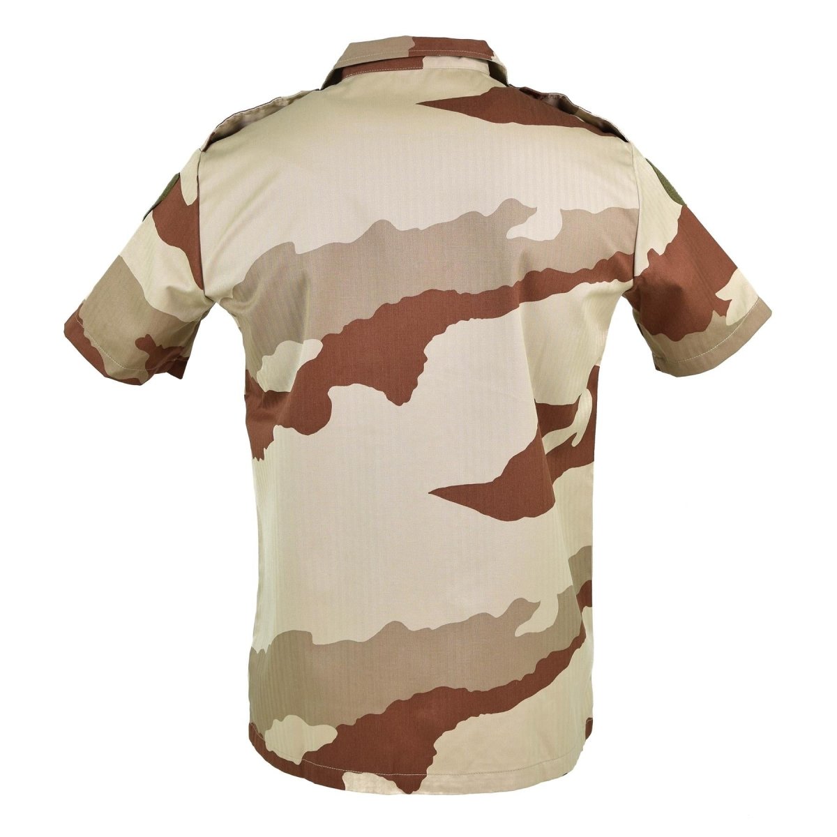 Genuina camisa del ejército francés F2 Desierto CAMO Camina Camina corta Surfir de excedente Militar NUEVO