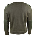 Genuino ejército del ejército francés Olive Commando Jumper Sétidor militar redondo