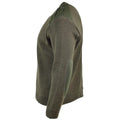 Genuino ejército del ejército francés Olive Commando Jumper Sétidor militar redondo