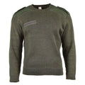 Suéter genuino del ejército francés Olive Commando Militares Militares Reducir Neck New