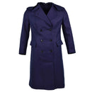 Genuine French Military Coat Army Trench coat dark Blue women's jacket NEW - GoMilitar