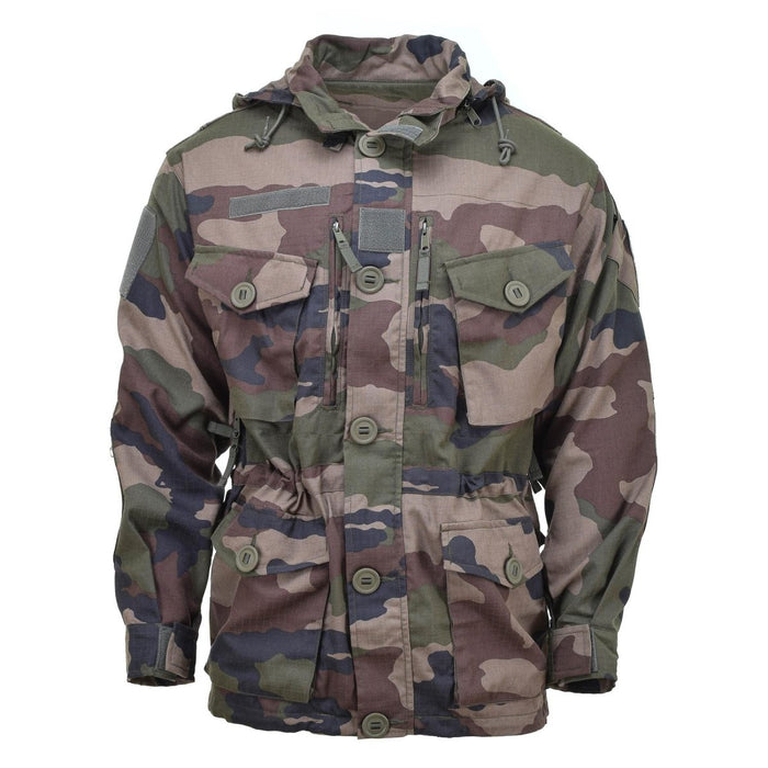 Auténtica chaqueta militar francesa Felin F3 tipo bata CCE ripstop con capucha excedente NUEVO - GoMilitar