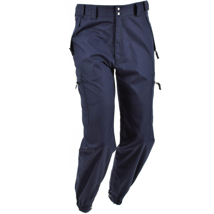 Pantalones auténticos de la policía militar francesa de combate pantalones cargo de hombre azul oscuro - GoMilitar