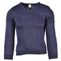 Genuina Escuela Militar francesa Blue Jersey Army Sweinshirt en V.