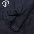 Genuino azul marino francés cubierta de marina termostable mono sólido azul oscuro nuevo
