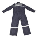 Genuino azul marino francés cubierta de marina termostable mono sólido azul oscuro nuevo