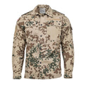 Genuina blusa de campo georgiana BLUSIÓN TROPENTARN Camuflage Camisetas tácticas