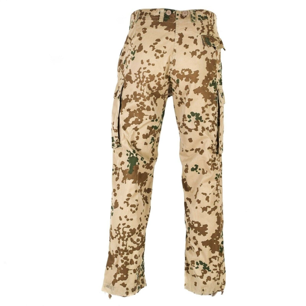 Genuino ejército alemán Desierto de camuflaje tropical Pantalones Militarios de problemas militares