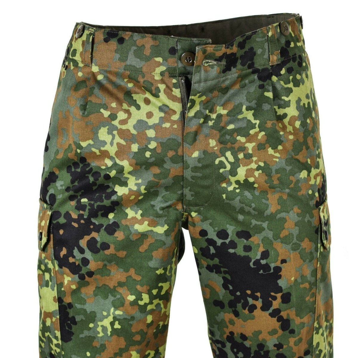 Problema genuino del ejército alemán Pantalones Flecktarn Combat Camufas Bw pantalones Nuevos