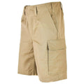 Ejército alemán genuino emitido pantalones cortos de piel de moles de carga duradera verano caqui beige nuevo