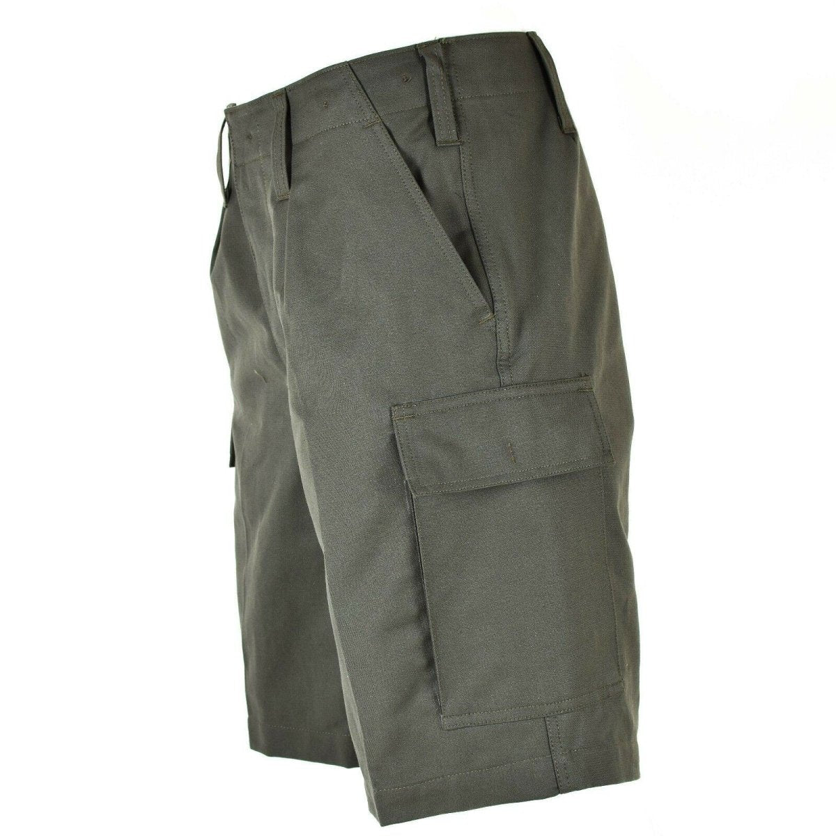 El verdadero ejército alemán emite pantalones cortos de piel de moles de carga duradera para hombre de verano oliva nueva
