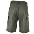 El verdadero ejército alemán emite pantalones cortos de piel de moles de carga duradera para hombre de verano oliva nueva