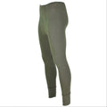 Pantalones genuinos del ejército alemán Long Johns Od oliva