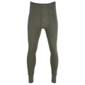 Pantalones genuinos del ejército alemán Long Johns Od oliva