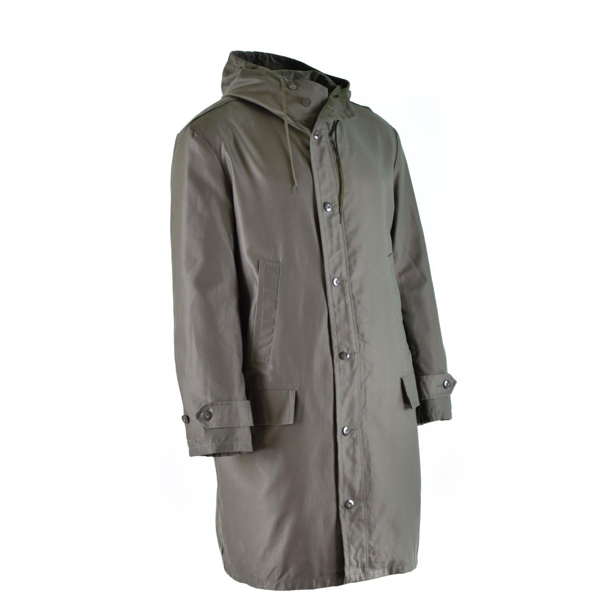 Genuino ejército alemán parka oliva excedente militar abrigo largo OD vintage nuevo