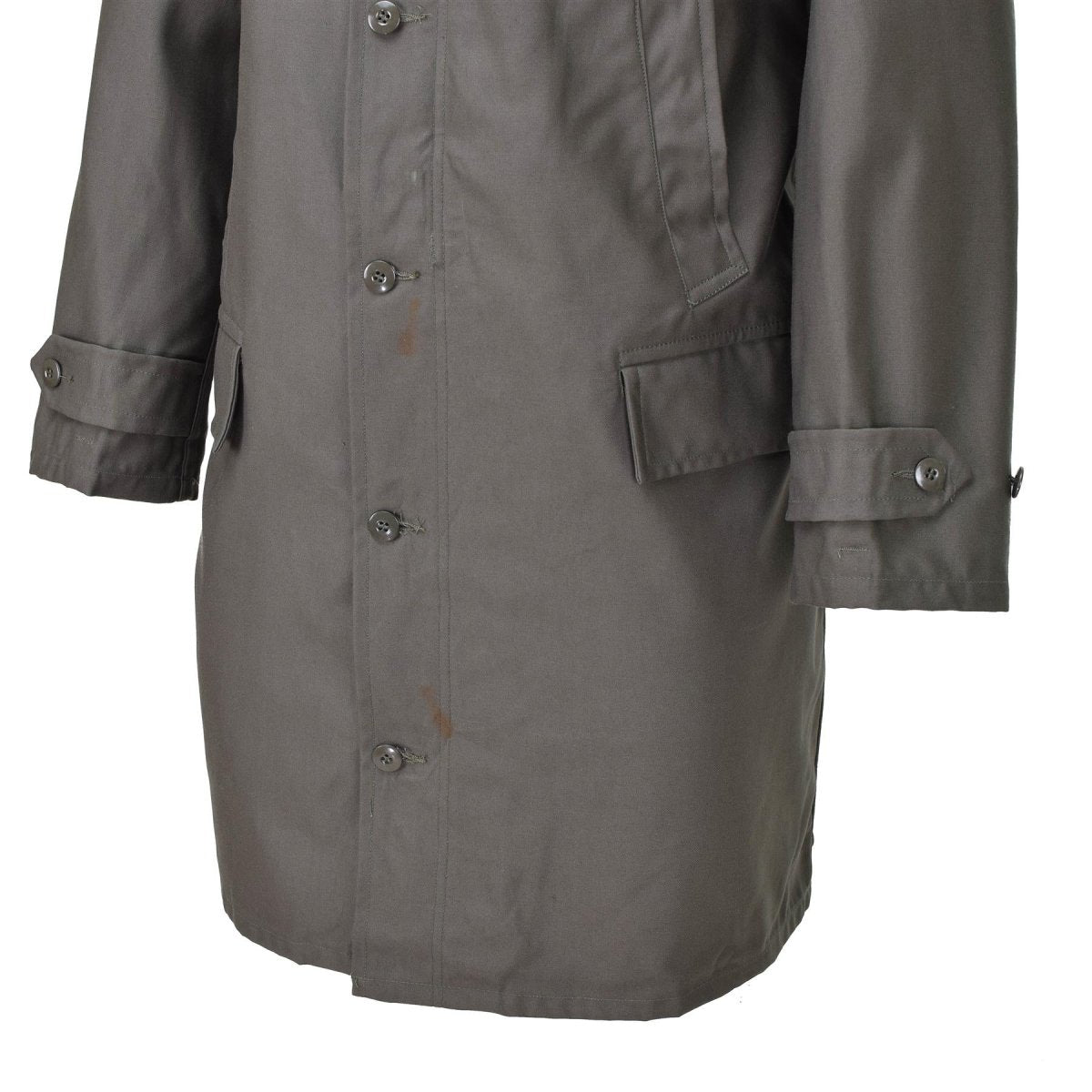 Genuino ejército alemán parka oliva excedente militar abrigo largo OD vintage nuevo