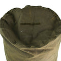 Bolsa de saco de saco de mar del ejército alemán genuino W correas de hombro mochila de oliva grande