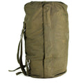 Bolsa de saco de saco de mar del ejército alemán genuino W correas de hombro mochila de oliva grande