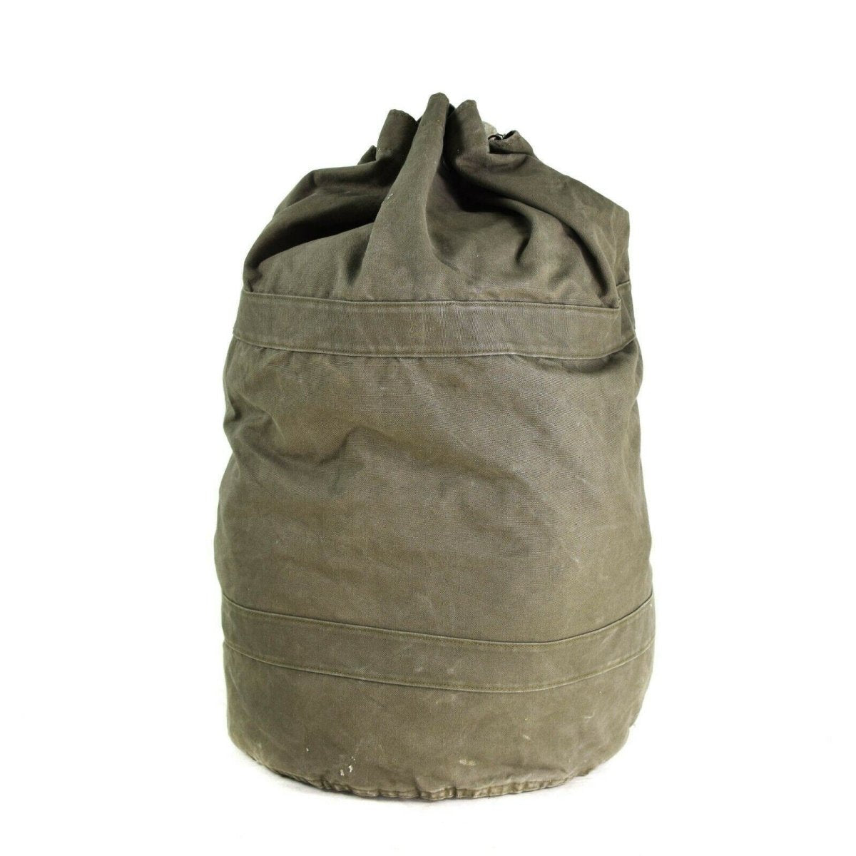 Genuino bolso de lona del ejército alemán del ejército w correas de hombro