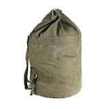 Genuino bolso de lona del ejército alemán del ejército w correas de hombro