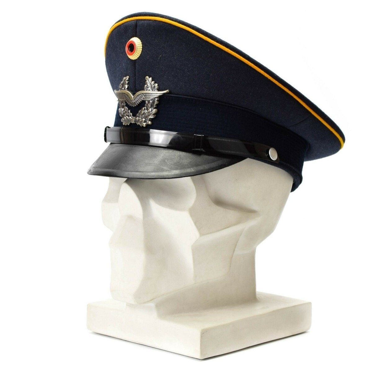 Cape de visera del ejército alemán genuino. Fuerzas aéreas Militares de pico de pico de pico Luftware nuevo