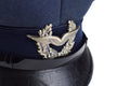 Cape de visera del ejército alemán genuino. Fuerzas aéreas Militares de pico de pico de pico Luftware nuevo