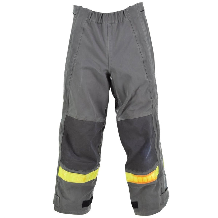 Pantalón de protección gris alemán genuino, peto y tirantes de aramida resistentes al calor - GoMilitar