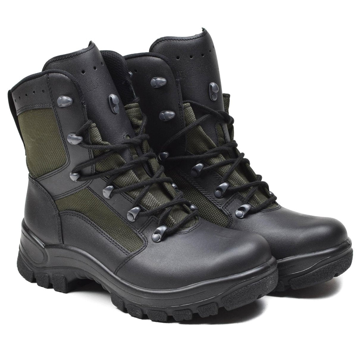 Botas de combate militar alemanas genuinas Botas de cuero Calzado táctico táctico