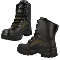 Botas de combate militar alemanas genuinas Botas de cuero Calzado táctico táctico
