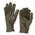La policía alemana genuina emite guantes de cuero real Patrol Olive O.D New Genuine